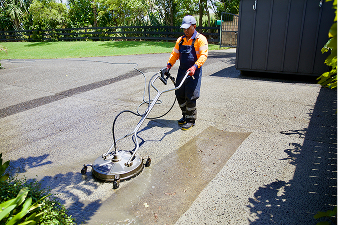 Driveway and concrete cleaning